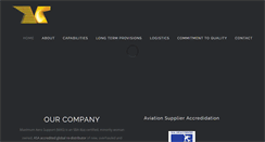 Desktop Screenshot of maximumaerosupport.com